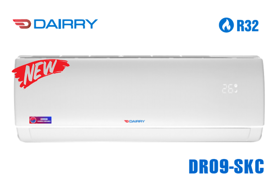 Điều hòa Dairry 9.000BTU DR09-SKC 1 chiều thường