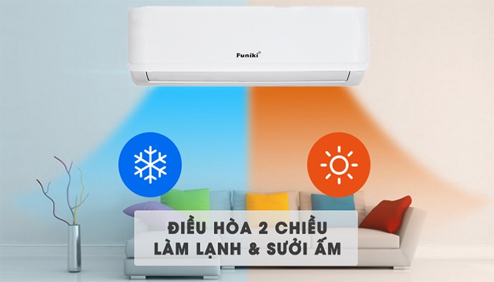 Công suất điều hòa Funiki HSH12TMU 2 chiều 12.000BTU