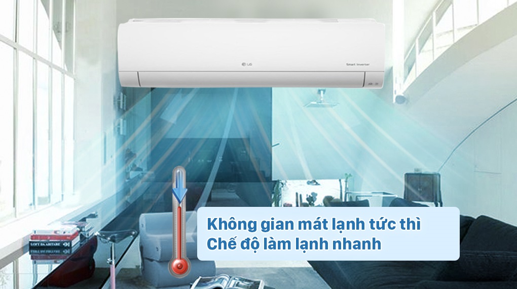 Điều hòa multi LG treo tường 1 chiều 9.000BTU AMNQ09GSJB0