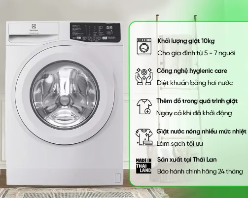 Máy giặt Electrolux EWF1025DQWB