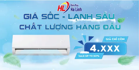 Điện máy Hà Linh Điều hòa giá chỉ hơn 4tr