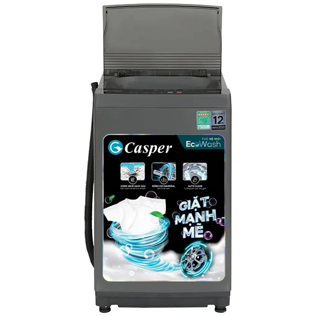 Máy giặt Casper 7.5kg cửa đứng WT-75NG1